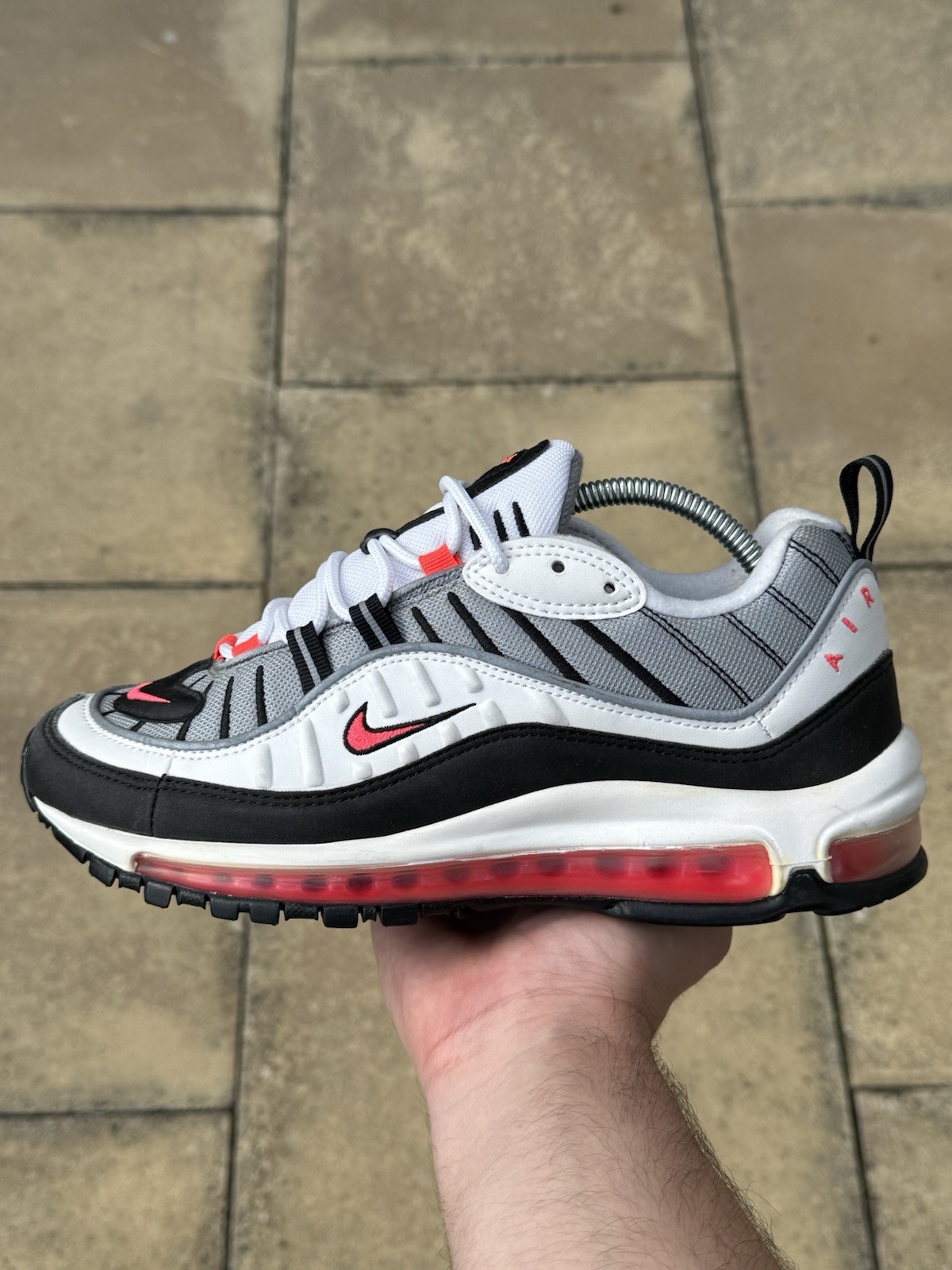 SAOLA Nike Air Max 98 Solar Red (2018) UK 7