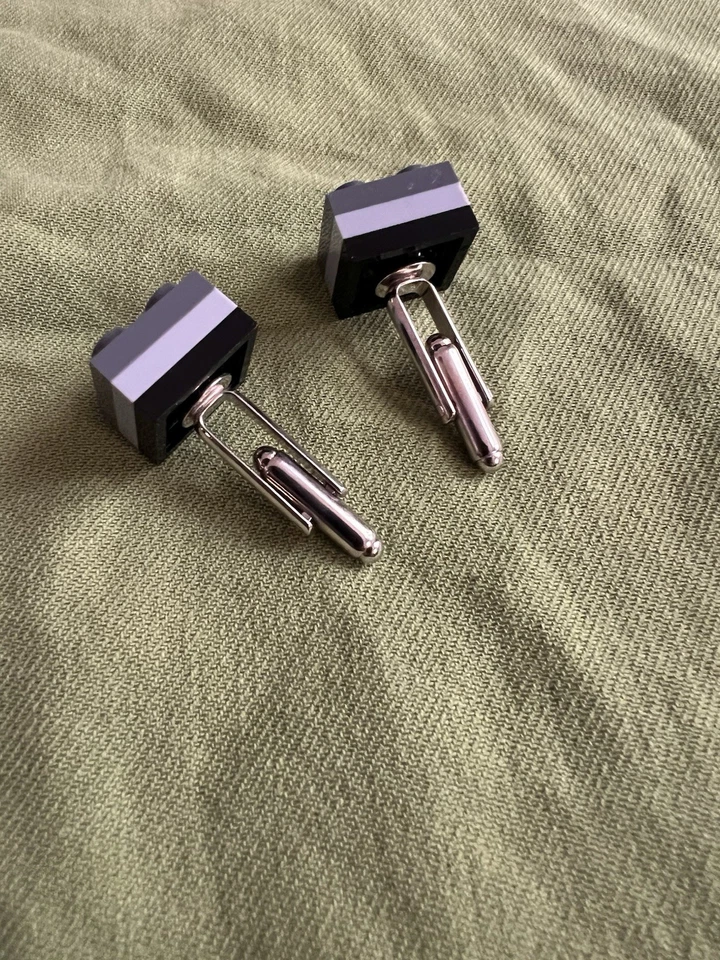 Gemelos Lego para hombre - grises Foto 3 de 4