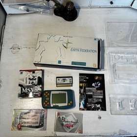 Bandai WonderSwan Gundam MSVS Earth Federation Limited Console CIB US Seller