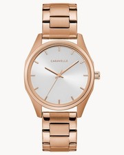 Caravelle by Bulova Women's Rose Gold Stainless Watch  45L179