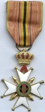 BELGIEN - FNC EHRENKREUZ I.KLASSE DER FREIEN NATIONALEN K&Auml;MPFER "F.N.C."