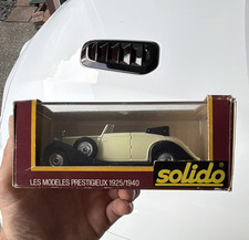 Solido Age d'Or Rolls-Royce 46 1928 1:43 Diecast Car Beige/Black w/ Case