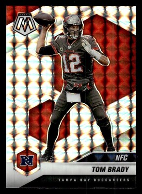 Tom Brady 2021 Panini Mosaic #201 Prizm