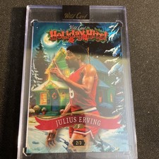 Wild Card Holiday Hits Julius Erving #HHa3-JE 2025 Serial Numbered 2/3