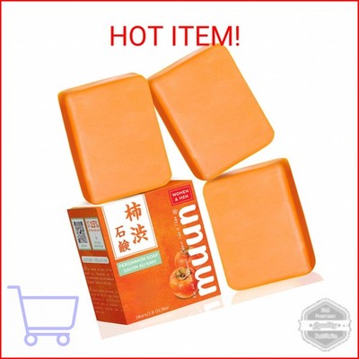 Muun Persimmon Soap Pack 3 For Old People Smell, Odor Control - Japanese Deodora