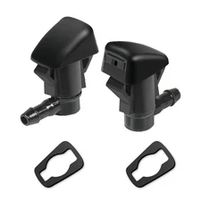 2PCS 55372143AB Windshield Washer Nozzles Kit Compatible with Chevy Malibu Jeep