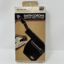 Vintage Smith-Corona One Time Typewriter Ribbon Cartridge Black Film 02 NEW SCM
