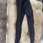 David Lerner Women XS Black Ponte Lace Up Sides Leggings — photo 1