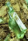 Renowned Raw Bright Green Colombian Emerald Crystal Cluster Matrix Specimen — photo 3