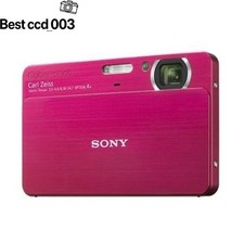 SONY Cyber-shot DSC-T700 Digital Camera W/SD Card Charger Good Condition Tested