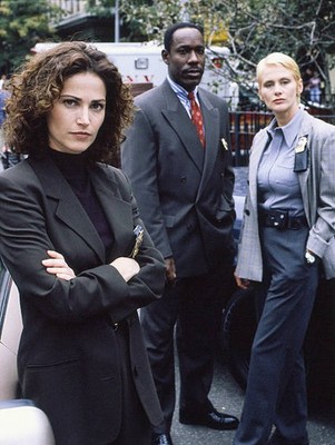 NYPD Blue Kim Delaney James Mcdaniel Andrea Thompson 1998 TV Old Photo 13