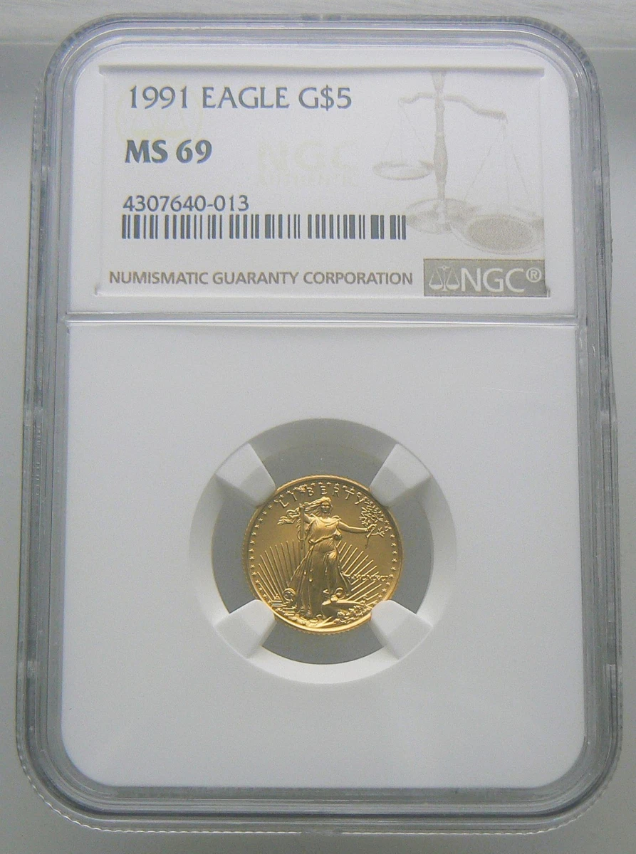 American Eagle NGC 1991 Gold Bullion Coins for sale | eBay