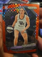 2025 Prizm WNBA Carla Leite Rookie #6 Pandora Red Pulsar Prizm /299 Valkyries RC