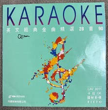 FITTO Entertainment English LAV 8011 KARAOKE Laserdisc 28 songs, Rare 1990