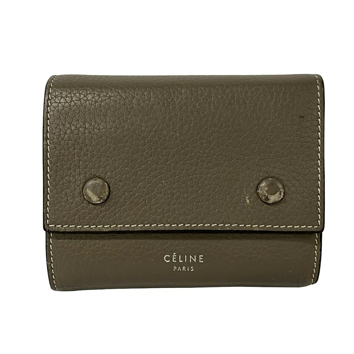 CELINE Small Folded Multi-Function Trifold Wallet… - image 1