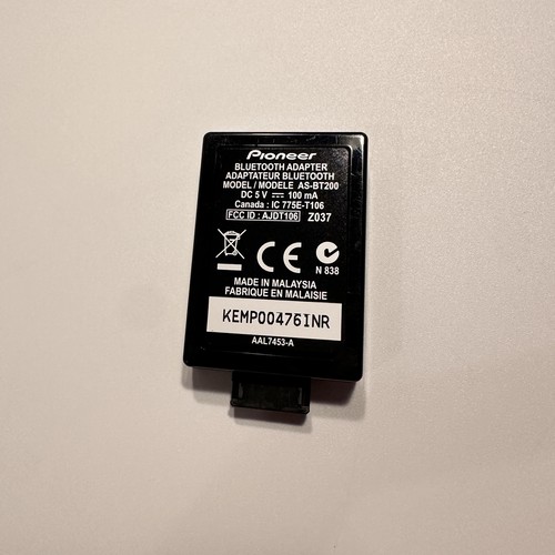 Pioneer AS-BT200 Bluetooth Wireless Adapter AV Amplifier Audio Tested WORKS - Picture 2 of 7