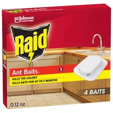 Ant Killer Bait 4 Count Outdoor Indoor Tray T...