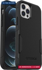 OtterBox iPhone 12  iPhone 12 Pro Commuter Series Case - Black, Slim  Tough, P