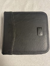 Case Logic CD DVD Zipper Wallet, Case, Black - Holds 32 Disc's or DVD's