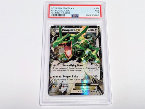 Rayquaza-EX graded PSA 7 for sale on eBay
