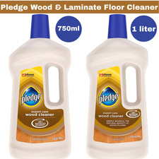 Pledge Wood & Laminate Floor Cleaner 1L , 750ml Furniture Polish UK