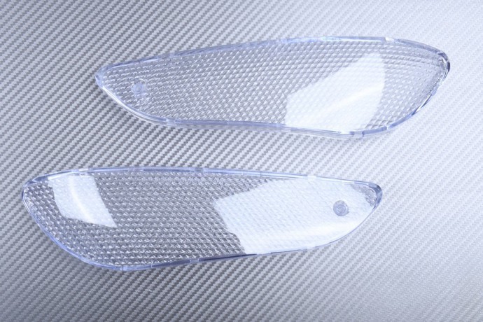 Cabochons clignotants clairs pour moto BMW K1200LT de 2004 à 2009