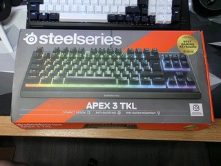 SteelSeries Apex 3 TKL Gaming Keyboard Black (64836)