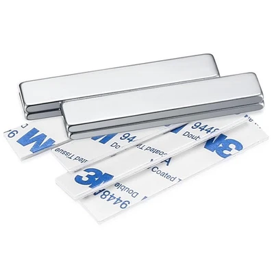 BRANDED FINDMAG Super Strong Neodymium Magnets Bar 4 Pack 60 x 10 x 3 mm Bar Magnets