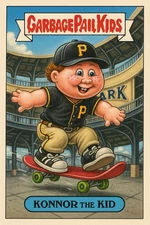 Custom GPK Konnor Griffin Pirates Konnor The Kid Pittsburgh