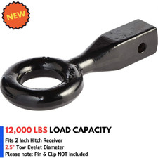 Lunette Ring Fits 2 Receiver Tow Hitch Pintle Mount Eyelet For Truck Trailer Lunette Ring Fits 2 Receiver Tow Hitch Pintle Mount Eyelet For Truck Trailer