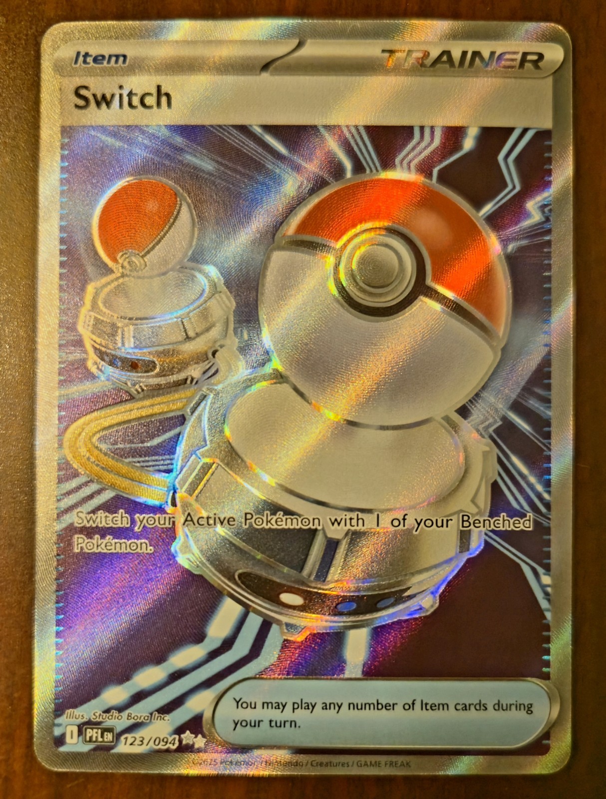 Switch Ultra Rare ME02: Phantasmal Flames 123/094 LP-NM