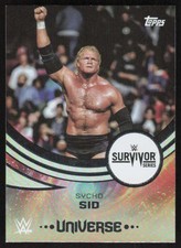 2025 Topps Universe WWE #296 Sycho Sid NM-MT ID:81663