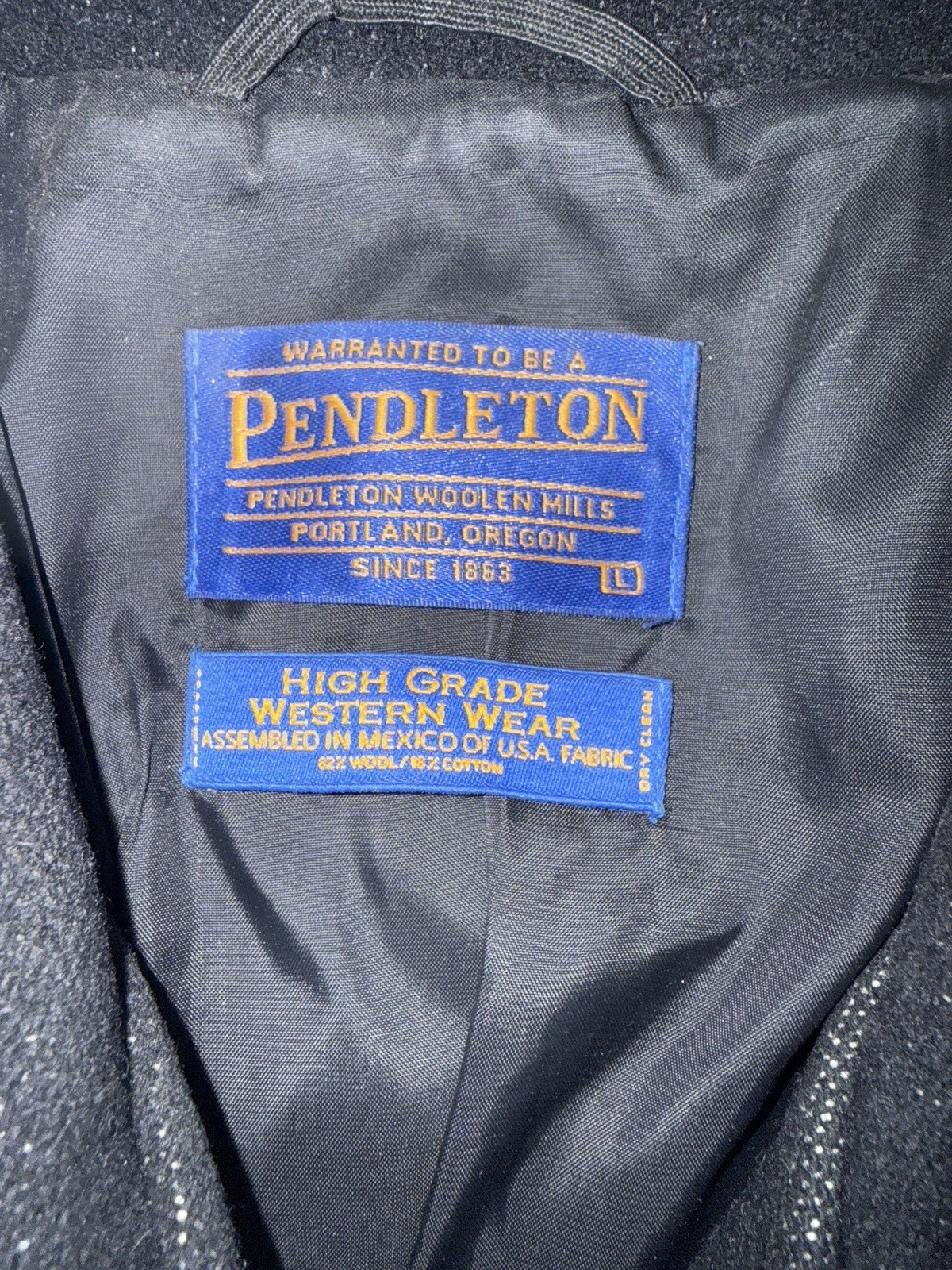 Pendleton Indian Aztec Print Wool MULTICOLOR WEST… - image 4