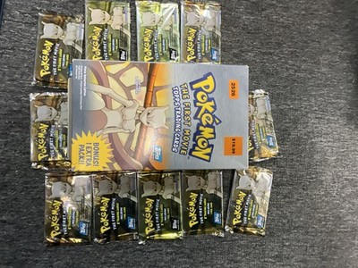 pokemon movie booster pack Topps Pokémon: The First Movie Trading Cards Booster Box - 11 Packs (2526)  for sale online