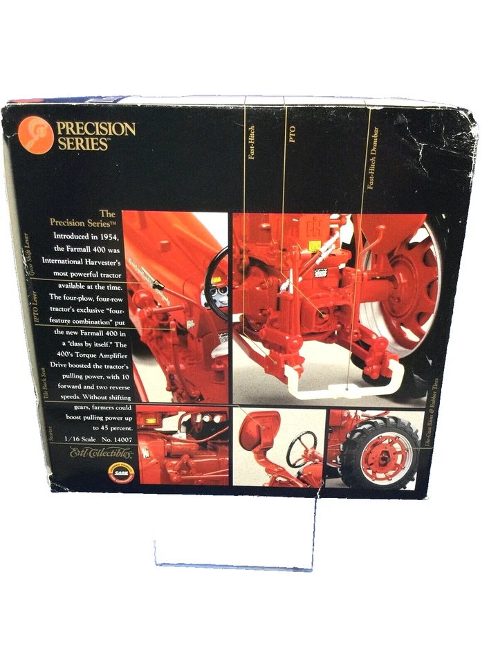 ERTL, Precision Series #13, The Farmall 400 Tractor, 14007 1:16 Scale, NIB - Image 4 of 4