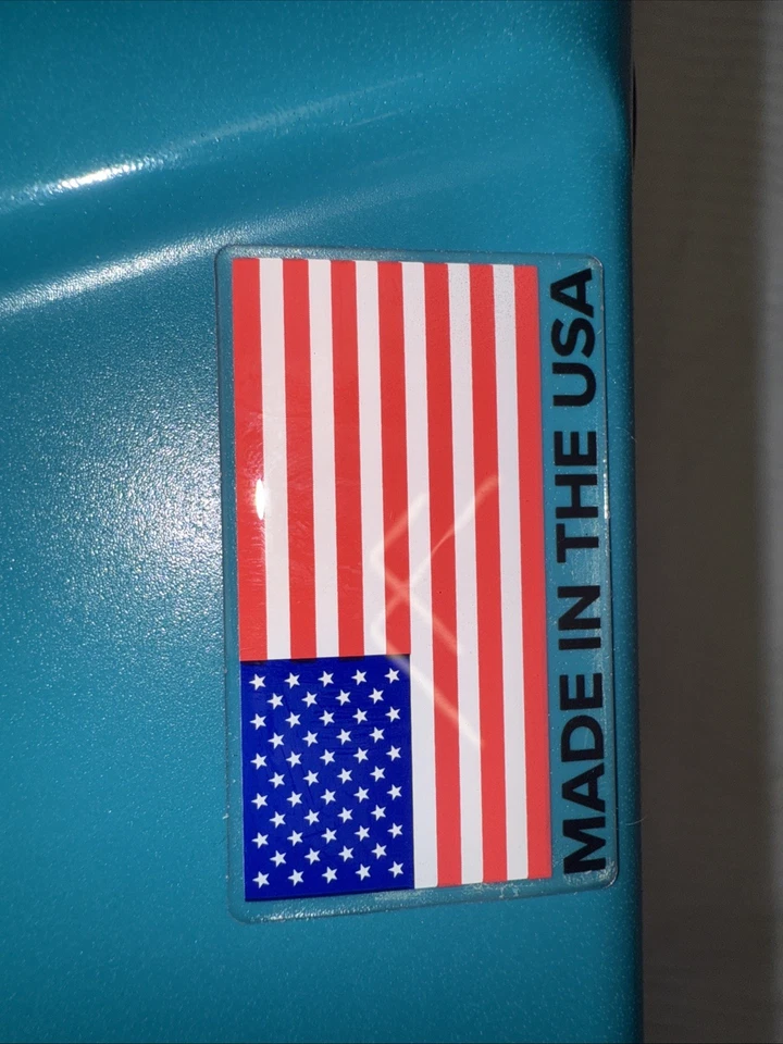 Orca 20 cuartos de galón enfriador lateral duro aislado cofre de hielo estribor - azul ™ Foto 4 de 4