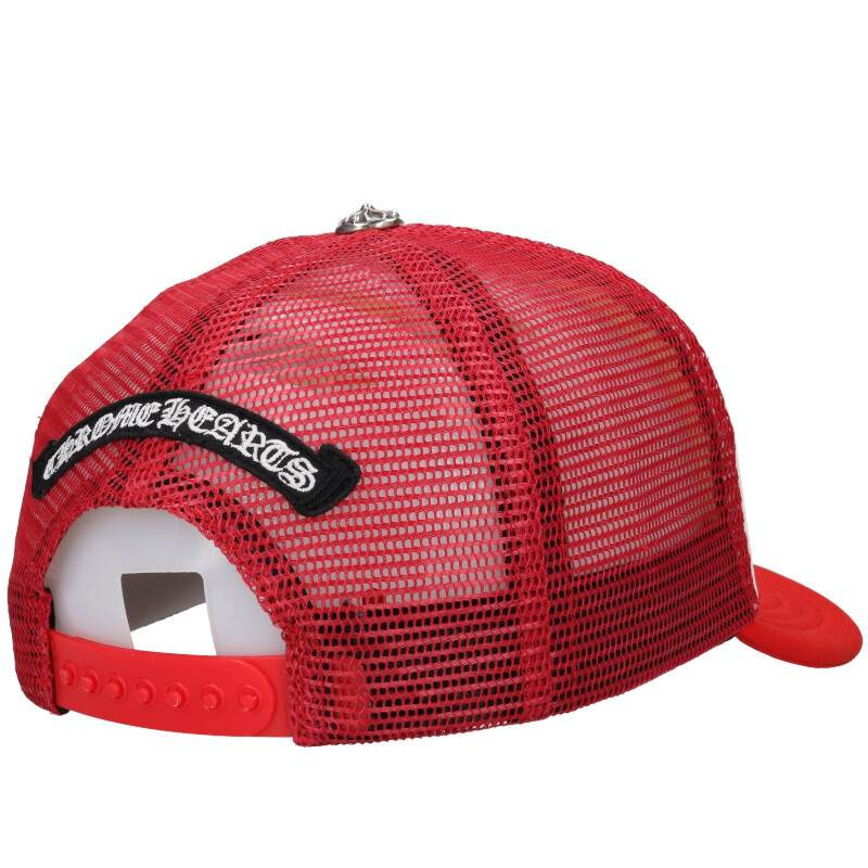 Chrome Hearts Trucker Cap Tracker Cemetery Cloth Print Mesh Chrome Hearts Trucker Cap Tracker Cemetery Cloth Print Mesh