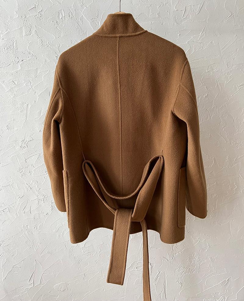 maje vottam belted coat