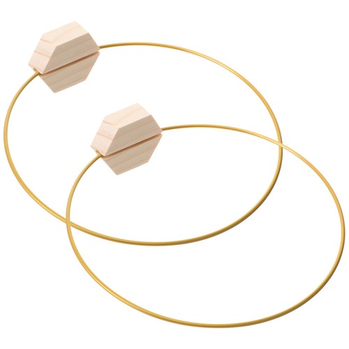 Craft Hoop Flower Rings for Centerpieces Dreamcatcher Metal Hoops Crafts - Afbeelding 4 van 12