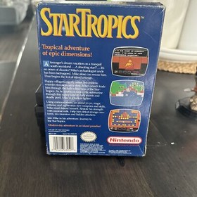 StarTropics Nintendo NES Authentic With Box