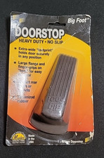 Master Big Foot No-slip Doorstop - Non-skid Base, Prevent Scratches - Rubber