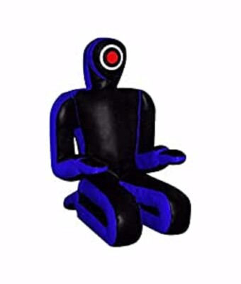 Grappling Dummy Unfilled MMA BJJ Wrestling Judo Training Bag Durable Vinyl Black