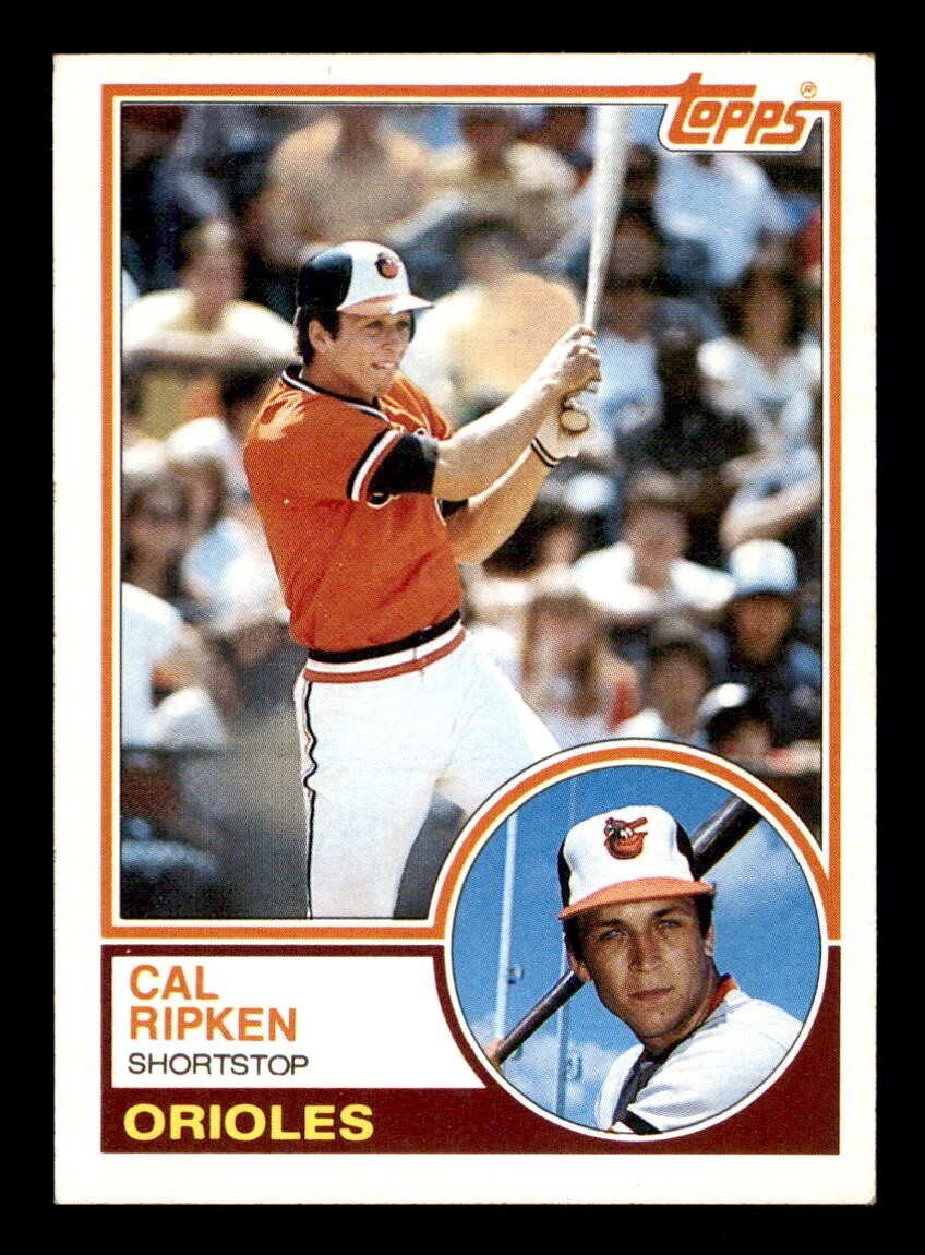 1983 Topps Baseball #163 Cal Ripken Jr. VG/EX