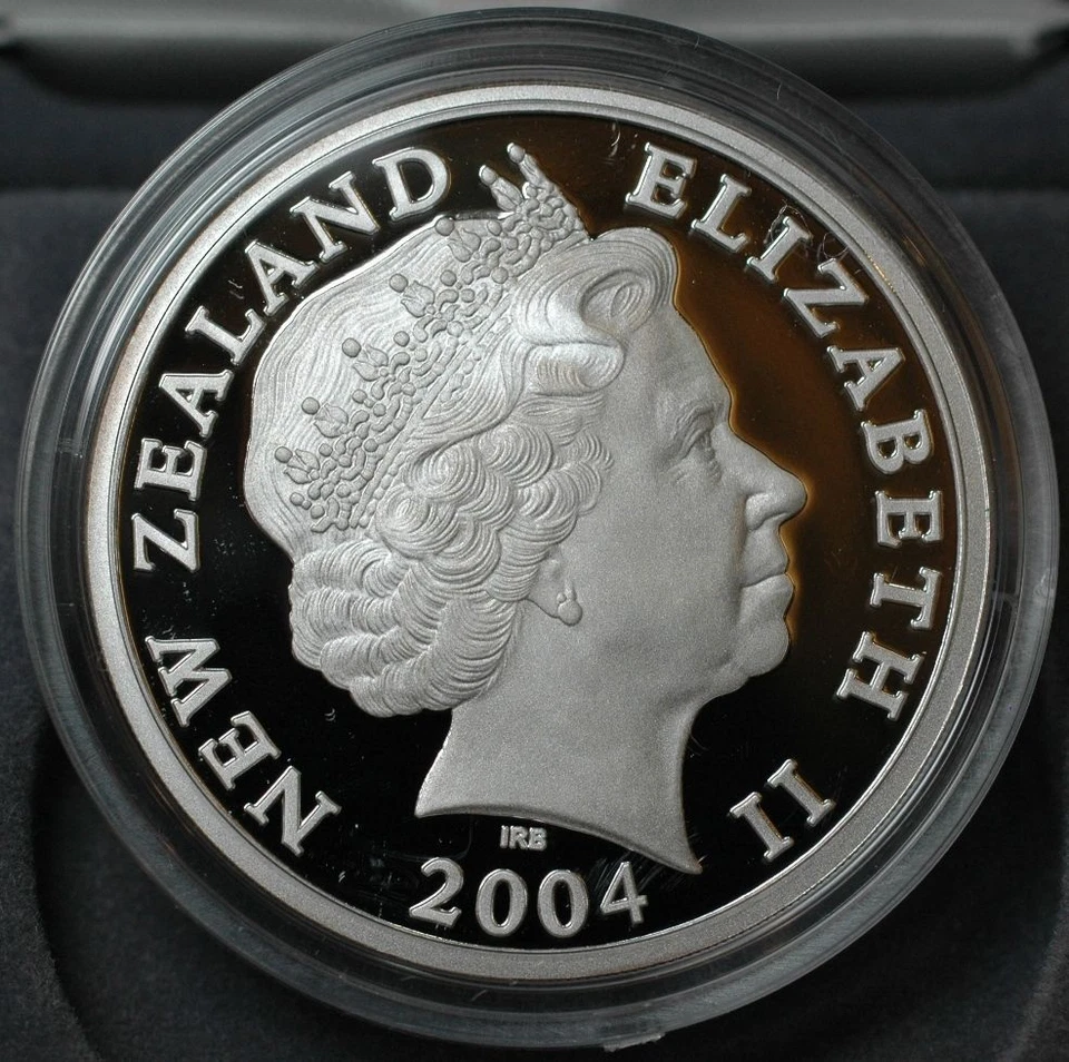 New Zealand - 2004 - Silver Proof Coin- Chatham Island Taiko !!!mintage 1,300!!! - Изображение 4 из 4