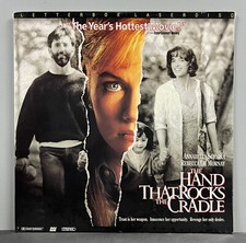 The Hand that Rocks the Cradle Laserdisc SEALED Letterboxed 1334 AS