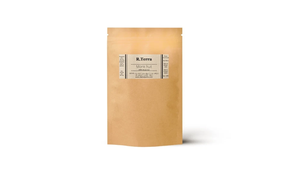 Edulcorante natural Monk Fruit sin añadir sin rellenos sin OGM Foto 2 de 3