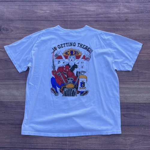 Vintage Sigma Phi Epsilon Roman Toga Party 94 Fraternity Shirt Sz XL Bike Riding