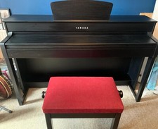 Used Yamaha Clp-535 Clavinova Digital Piano & Stool Ebony