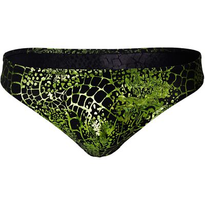 Doreanse Herren Unterwäsche Mini Slip grün Polyester Space Gift
