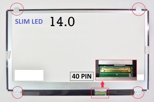 Fqparts Replacement Display LCD Per Laptop Con Schermo Di - Foto 11